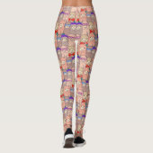 Trendy Dpress Llama Pattern Leggings (Achterkant)