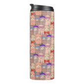 Trendy Dpress Llama Pattern Thermosbeker (Geroteerd rechts)