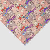 Trendy Dpress Llama Pattern Tissuepapier (Detail)