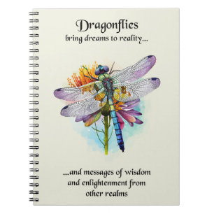 Trendy Dragonfly Notitieboek