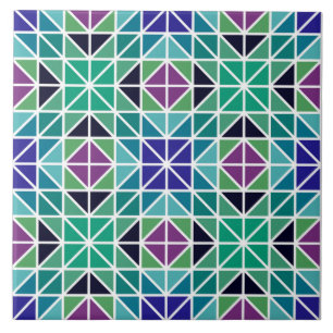 Trendy  driehoek mozaïekkeramische tegel tegeltje