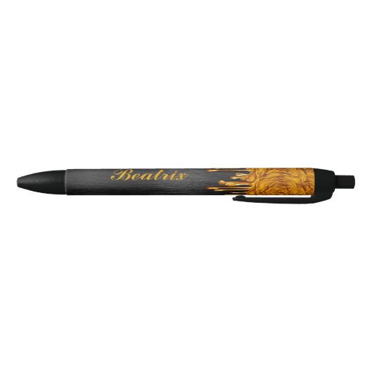Trendy Driving Rozen Aangepaste pen Gold (Bodem)