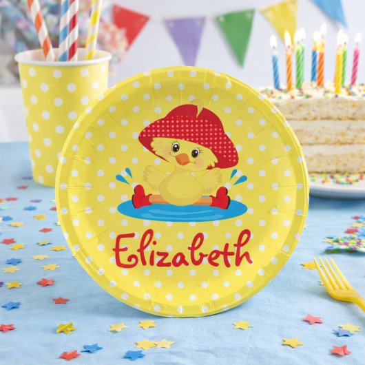 Trendy Duck Papieren Bordje