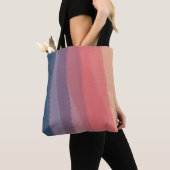 Trendy Dusk gekleurde Waterverf schilderij Tote Bag (Dichtbij)