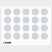 Trendy Dusty Bluish Gray - Sticker (Vel)