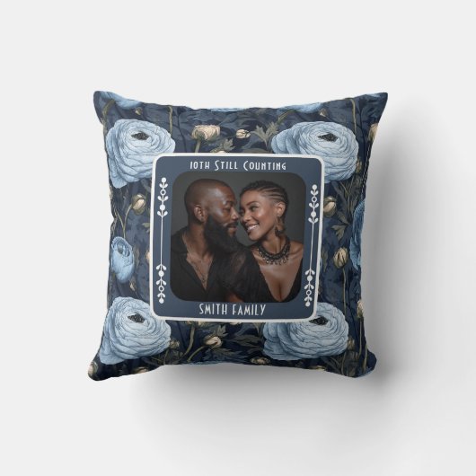 Trendy Echtgenoot 25e Jubileum Sierkussen (Achterkant)