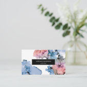 Trendy Editable Paint Splash modern Visitekaartje (Staand voorkant)