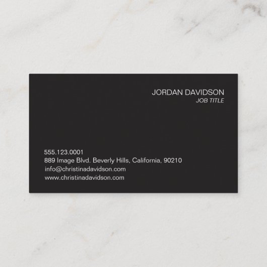 Trendy Editable Paint Splash modern Visitekaartje (Achterkant)