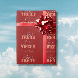 Trendy een beetje traktatie voor iemand zoete Vale Cadeaupapier