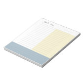 Trendy Eenvoudig Colorblock Notitieblok (Linkerzijde)