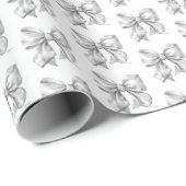 Trendy Eenvoudig Elegant Boogpatroon Cadeaupapier (Rol Hoek)