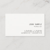 Trendy eenvoudig ontwerp professionele elegante Sj Visitekaartje (Voorkant)