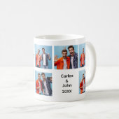 Trendy Eenvoudig Script Beste vrienden voor ooit f Koffiemok (Voorkant rechts)