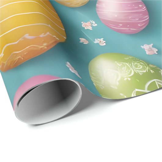 Trendy Eggs Pasen Collectie Cadeaupapier (Rol Hoek)