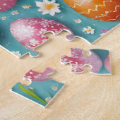 Trendy Eggs Pasen Collectie Legpuzzel (Zijkant)