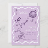 Trendy eigenzinnige golvende hand getrokken vrijge kaart (Voorkant)