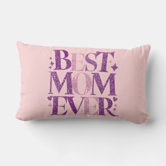 Trendy Elegant Beste Mam Ooit Kussen (Achterkant)