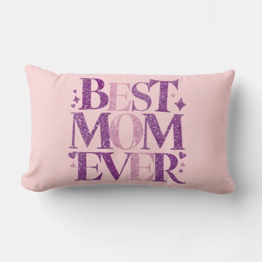 Trendy Elegant Beste Mam Ooit Kussen (Voorkant)