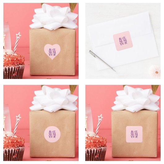 Trendy Elegant Beste Mam Ooit Ronde Sticker