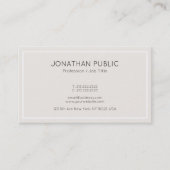 Trendy Elegant Color Clean Design Professional Visitekaartje (Voorkant)