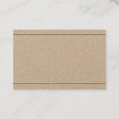 Trendy Elegant Design Modern Minimalist Plain Luxe Visitekaartje (Achterkant)