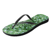 Trendy Elegant Green Stylish Feestdagen Teenslippers (Schuin)
