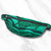 Trendy Elegant Groen Malachiet Crystal Stone Heuptasje