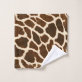 Trendy Elegant Koe Faux Leather Collectie Bad Handdoek (Wasdoekje)