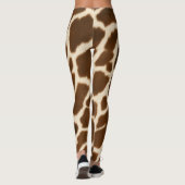 Trendy Elegant Koe Faux Leather Collectie Leggings (Achterkant)