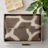 Trendy Elegant Koe Faux Leather Collectie Tissuepapier (Geschenk)