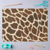 Trendy Elegant Koe Faux Leather Collectie Tissuepapier (Craft)