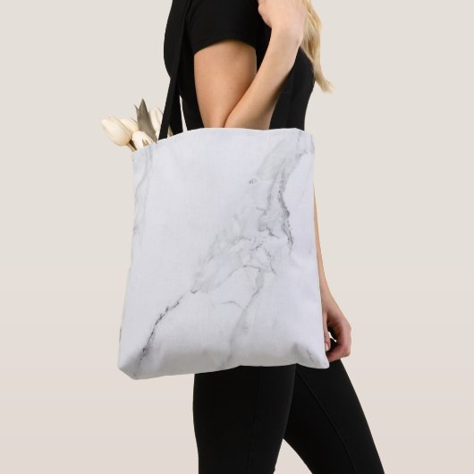 Trendy Elegant Marble Stylish and Modern Tote Bag (Dichtbij)