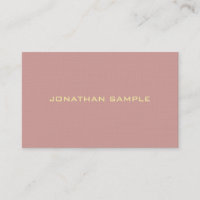 Trendy Elegant Minimalistical Artistic Plain Luxur