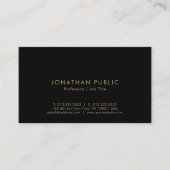 Trendy Elegant Modern Simple Template Business Visitekaartje (Voorkant)