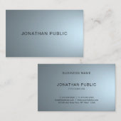 Trendy Elegant Professional Design Modern Plain Visitekaartje (Voorkant / Achterkant)