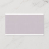 Trendy Elegant Professioneel Minimalist Plain Luxe Visitekaartje (Achterkant)