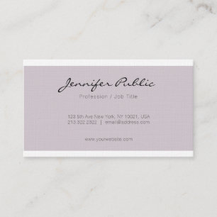 Trendy Elegant Professioneel Minimalist Plain Luxe Visitekaartje