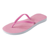 Trendy Elegant roze rode kleur Moderne Sjabloon Teenslippers (Schuin)