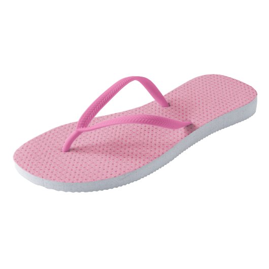 Trendy Elegant roze rode kleur Moderne Sjabloon Teenslippers (Schuin)