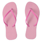 Trendy Elegant roze rode kleur Moderne Sjabloon Teenslippers (Voetbed)