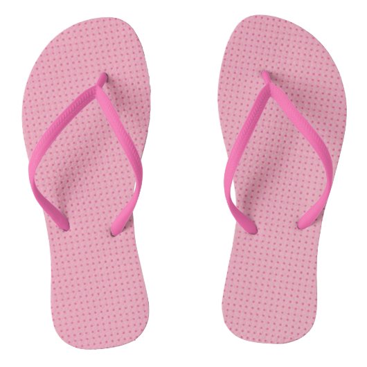 Trendy Elegant roze rode kleur Moderne Sjabloon Teenslippers (Voetbed)