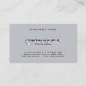 Trendy Elegant Simple Sjabloon Professional Modern Visitekaartje (Voorkant)