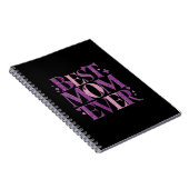 Trendy Elegante Beste Moeder Ooit Notitieboek (Rechterzijde)