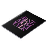 Trendy Elegante Beste Moeder Ooit Notitieboek (Linkerzijde)