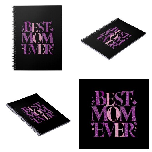 Trendy Elegante Beste Moeder Ooit Notitieboek