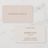 Trendy Elegante Kleurharmonie Professionele Sjablo Visitekaartje (Voorkant / Achterkant)