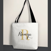 Trendy Elegante Monogram Tas | Gepersonaliseerde T