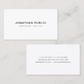 Trendy Elegante Professionele Moderne Schone Sjabl Visitekaartje (Voorkant / Achterkant)