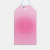 Trendy Elegante Roze Kleur Custom Blank Sjabloon Cadeaulabel (Voorkant)