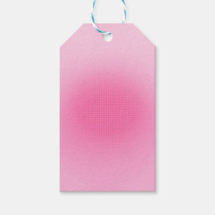 Trendy Elegante Roze Kleur Custom Blank Sjabloon Cadeaulabel